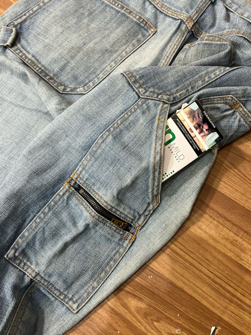 guaranteed carpenter blue baggy jeans, foto 7