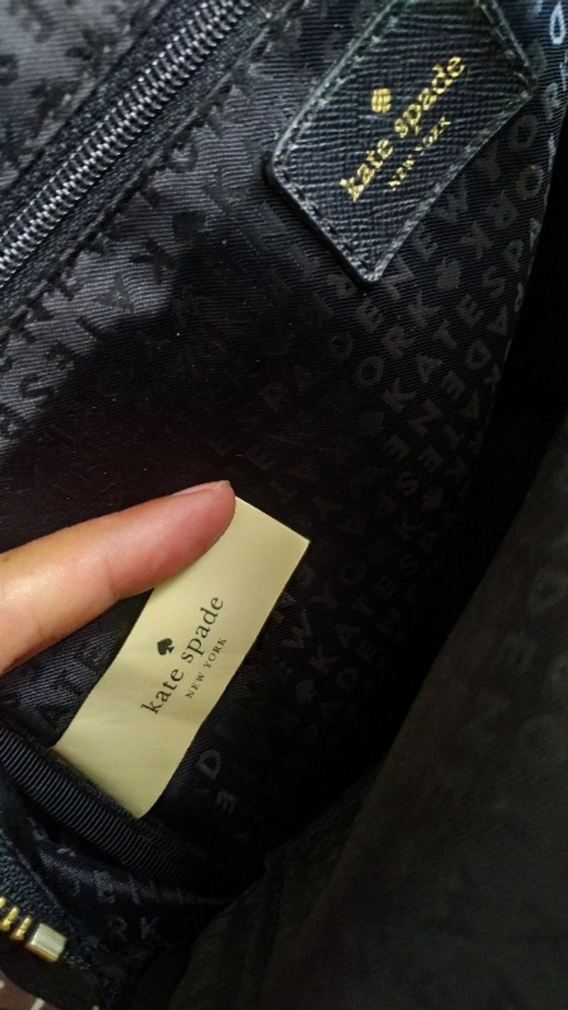 Kate Spade Small Black BackPack, foto 3