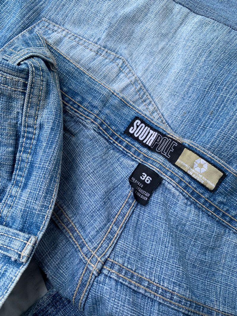 VTG SOUTHPOLE GOLD TAB JORTS, foto 5