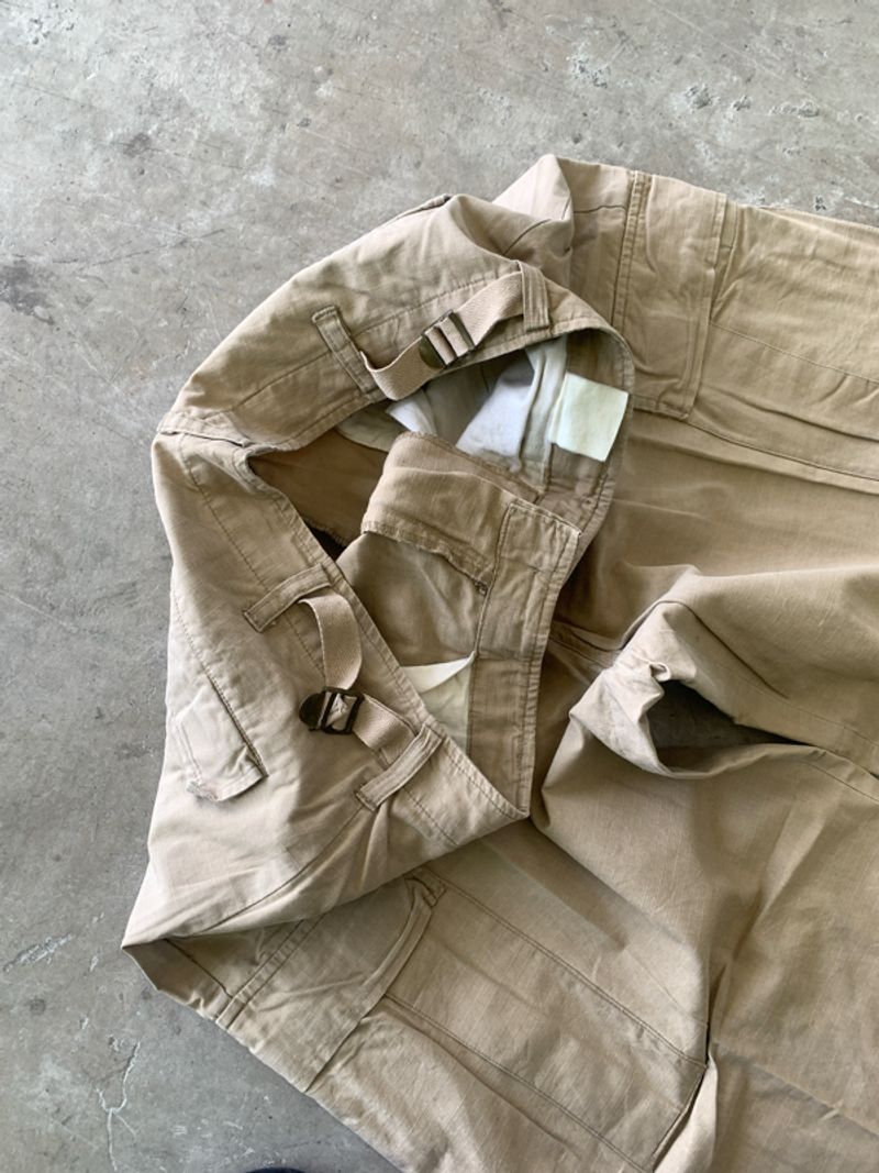 Military Cargo Pants Cream, foto 4