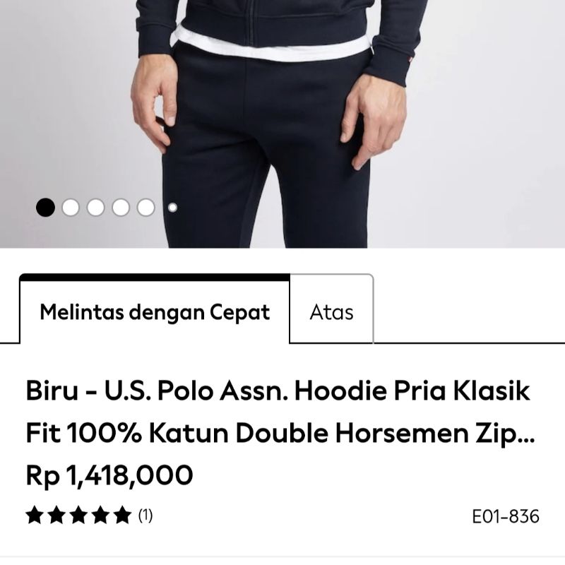 Hoodie U.S. Polo Assn Black, foto 4
