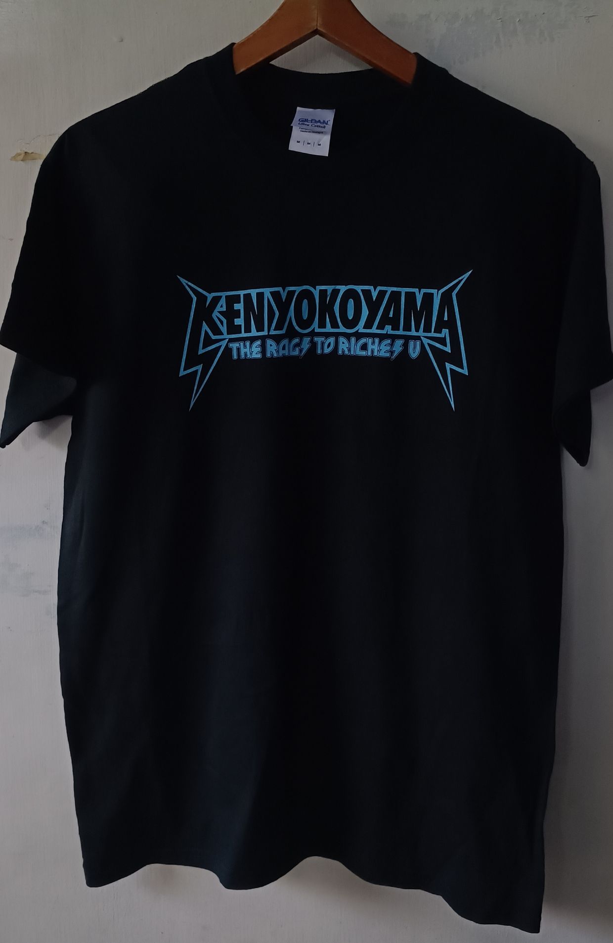 Gildan Vintage Skater T-shirt Pria black