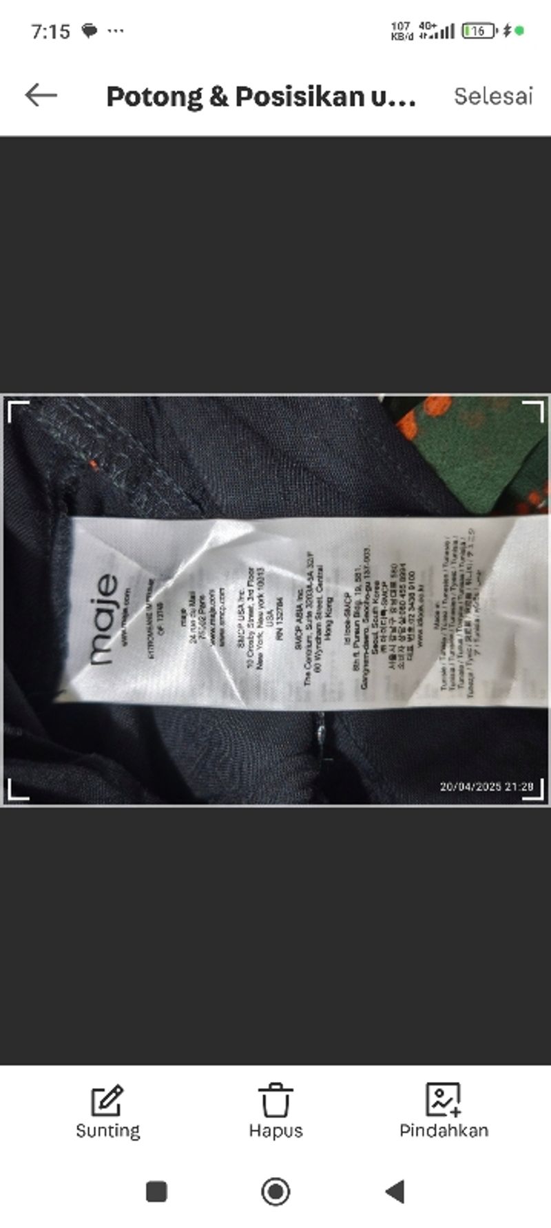 Dress maje Paris, foto 5