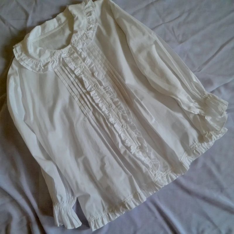 Blouse Wanita white, foto 2