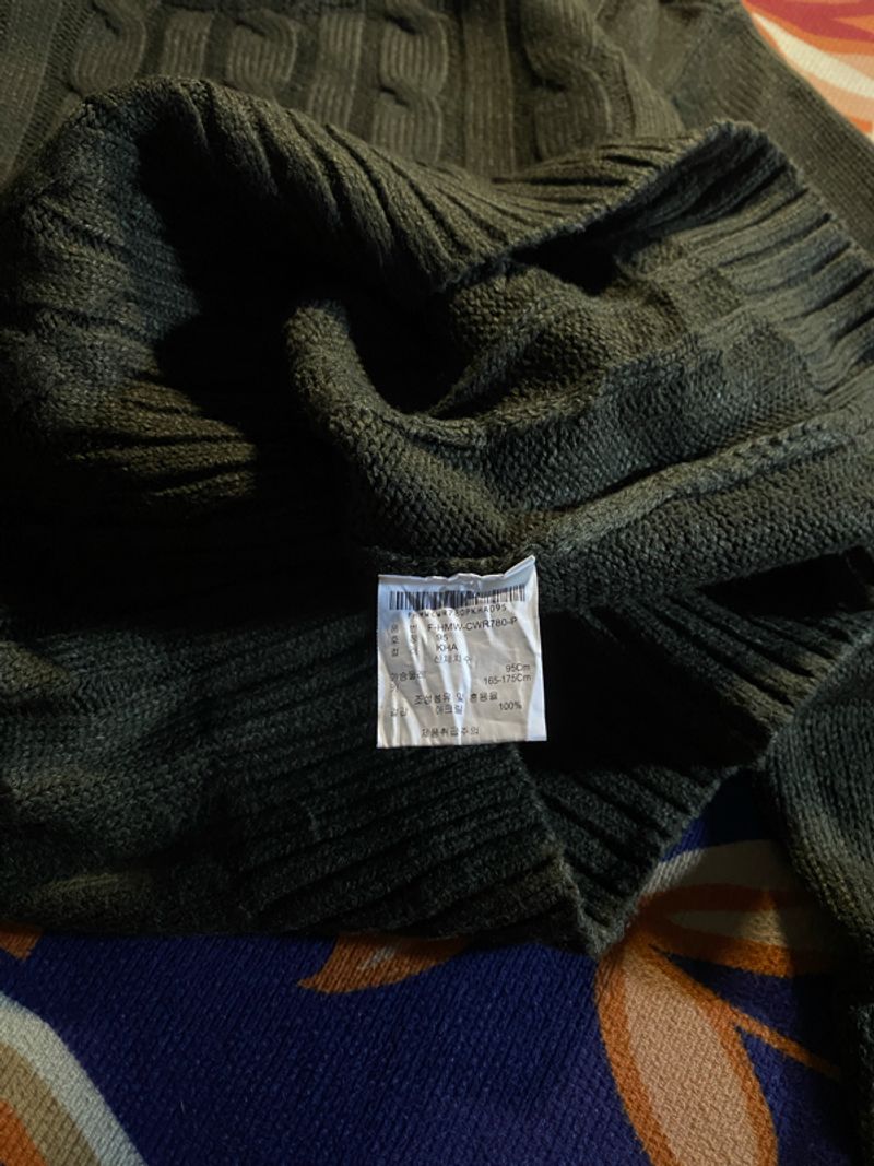 Hum Cable Knit Dark Green, foto 7