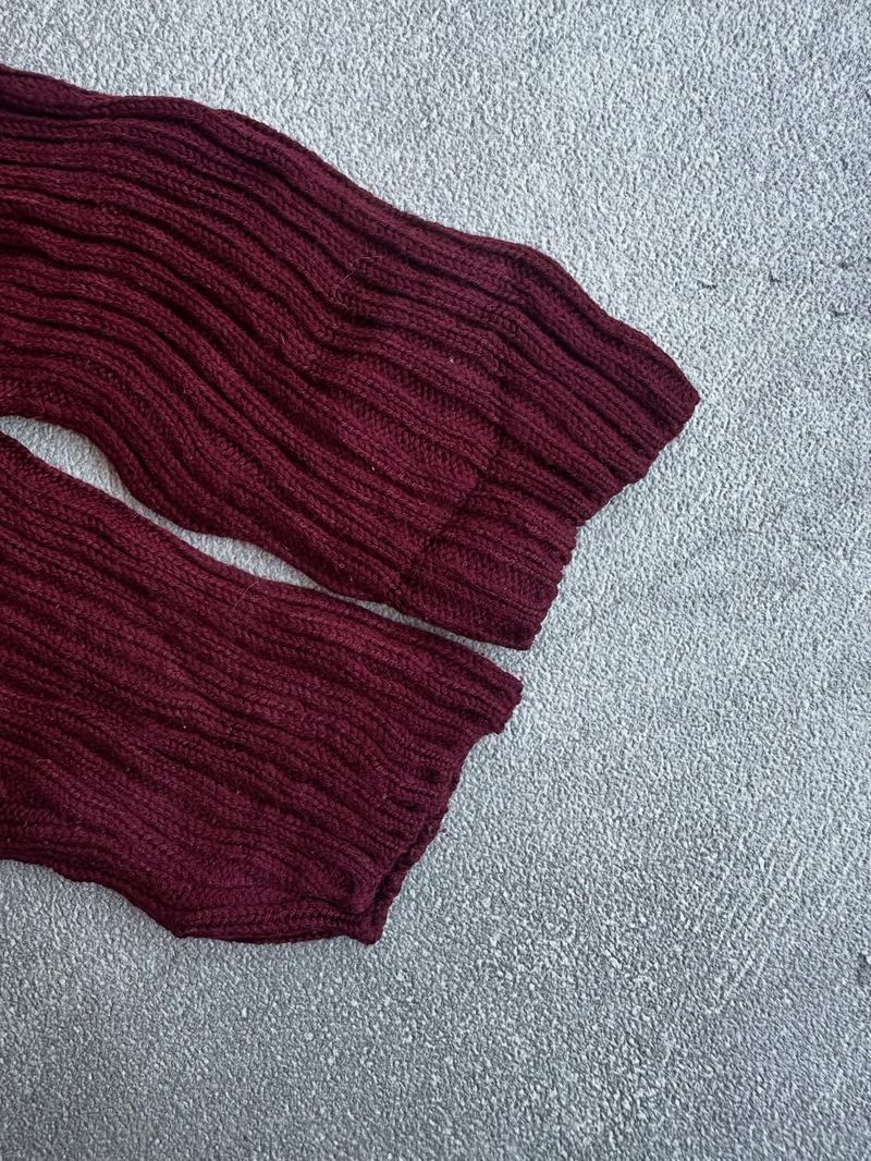 Knitwear vintage basic full zipper jacket by Comme Ca Men, foto 4