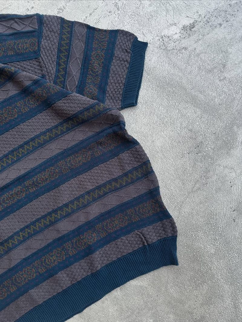 Knitwear vintage half button pattern by Nibutin, foto 2