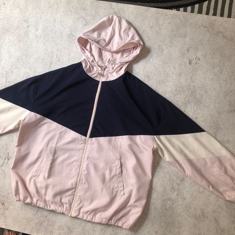 Jaket vintage colourblock, foto 3