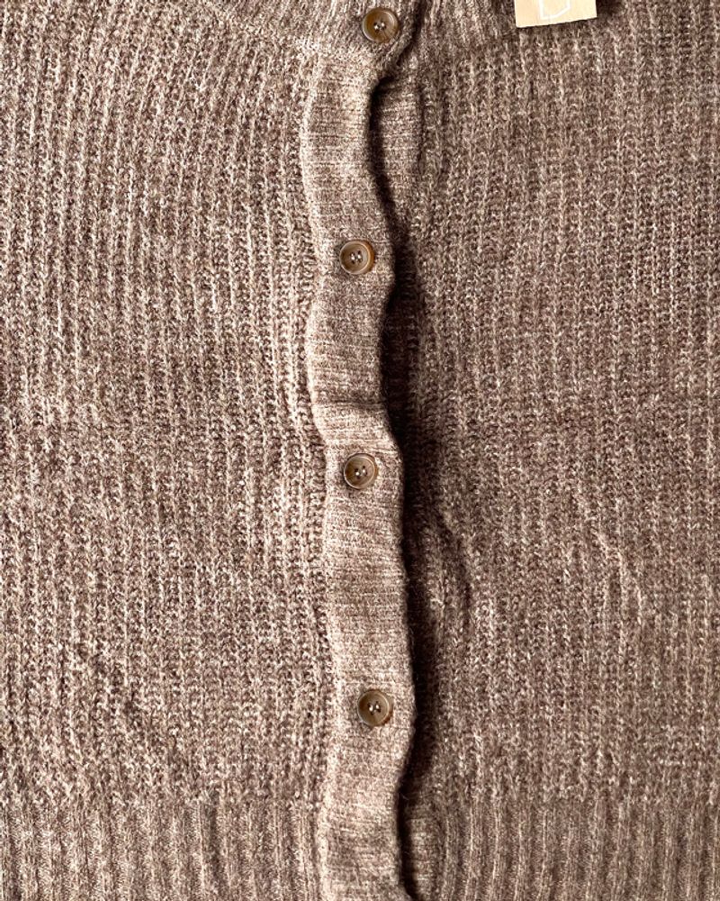 NWT! Studio Clip Waffle Knit Cardigan, foto 4