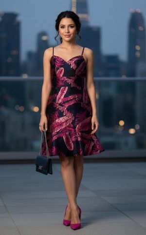 LOVE BONITO dress pesta mewah