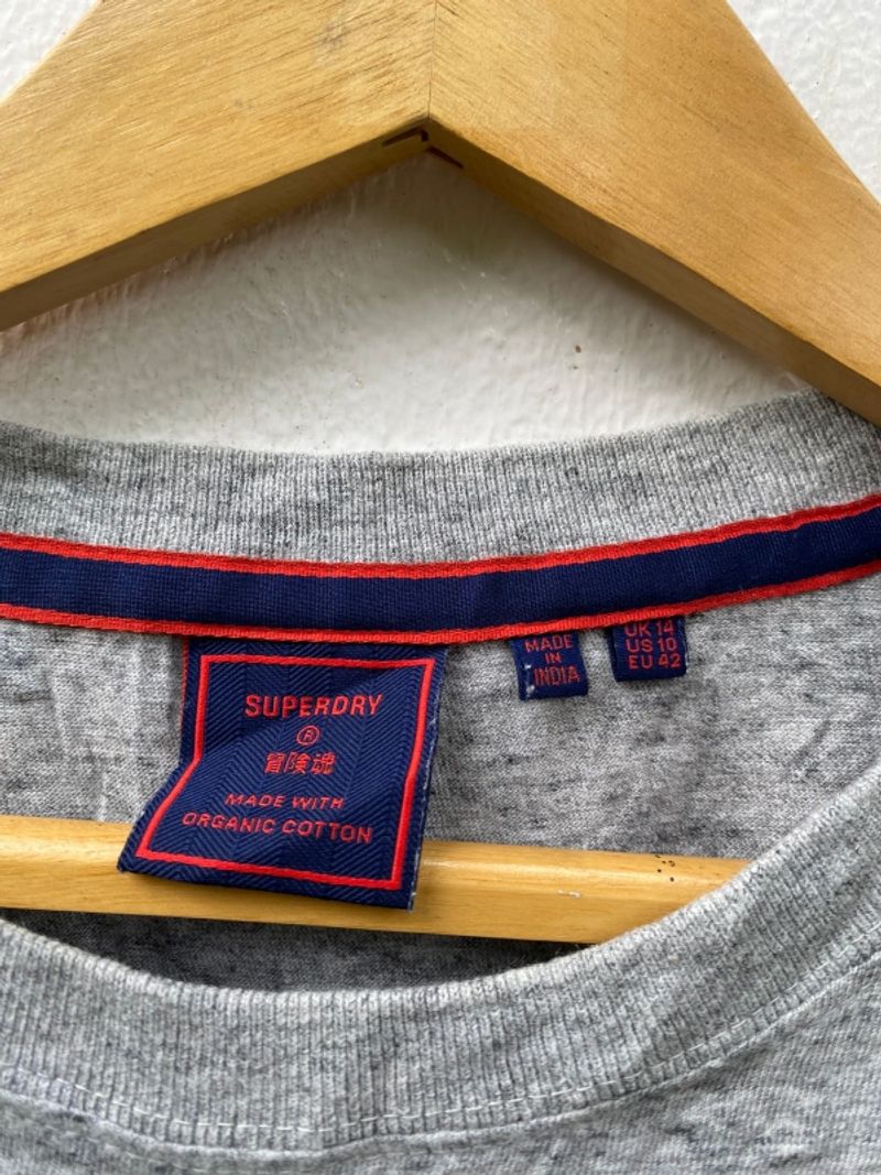 Superdry t-shirt grey, foto 3