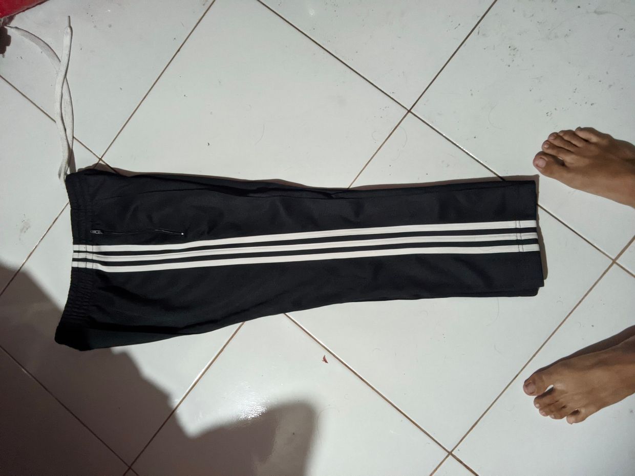 Adidas Casual Tracksuit Pria black, foto 6