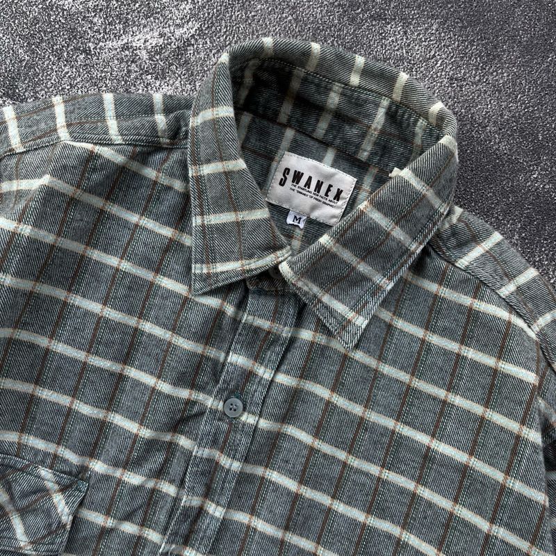Swanex Flannel Shirt 2 Pocket, foto 4
