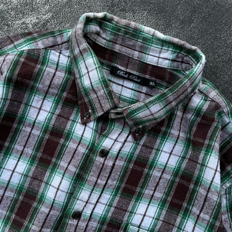 Back Point Flannel Shirt, foto 4