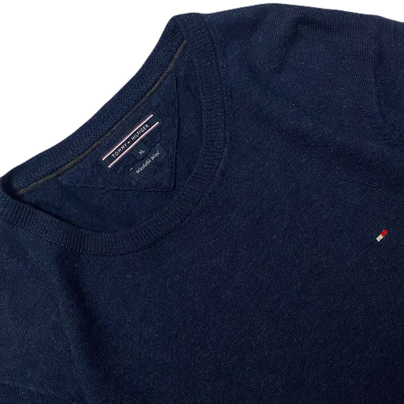 T0**Y HILF1G Knit Sweater Navy, foto 4