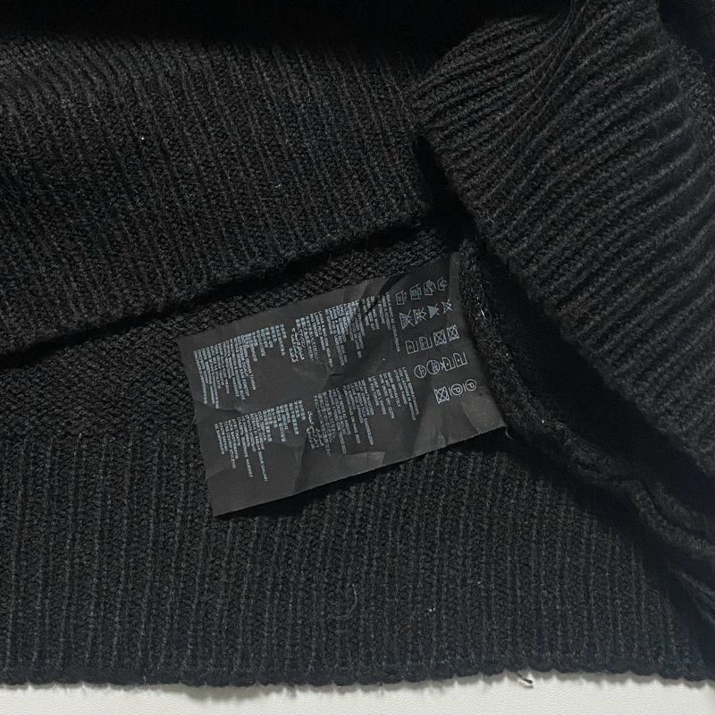 VA*LENT1N0 Knit Sweater Black, foto 5