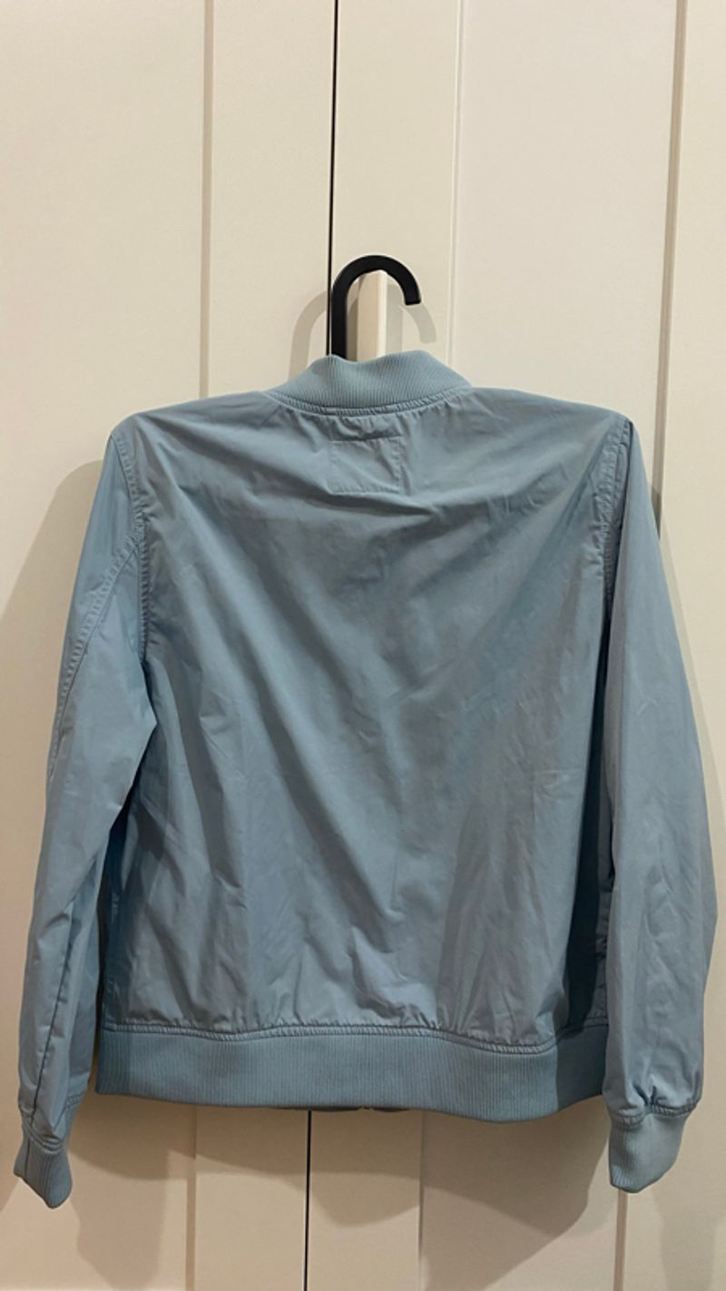 Bossini Oversized Sky Blue Bomber Jacket Size XL, foto 3