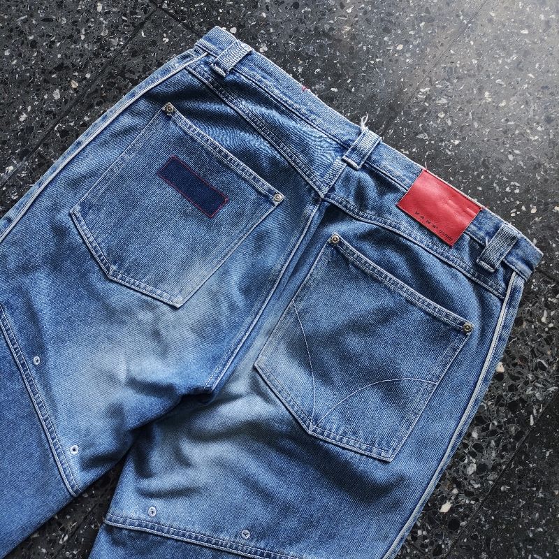 Denimpants Vans not Jnco, foto 7