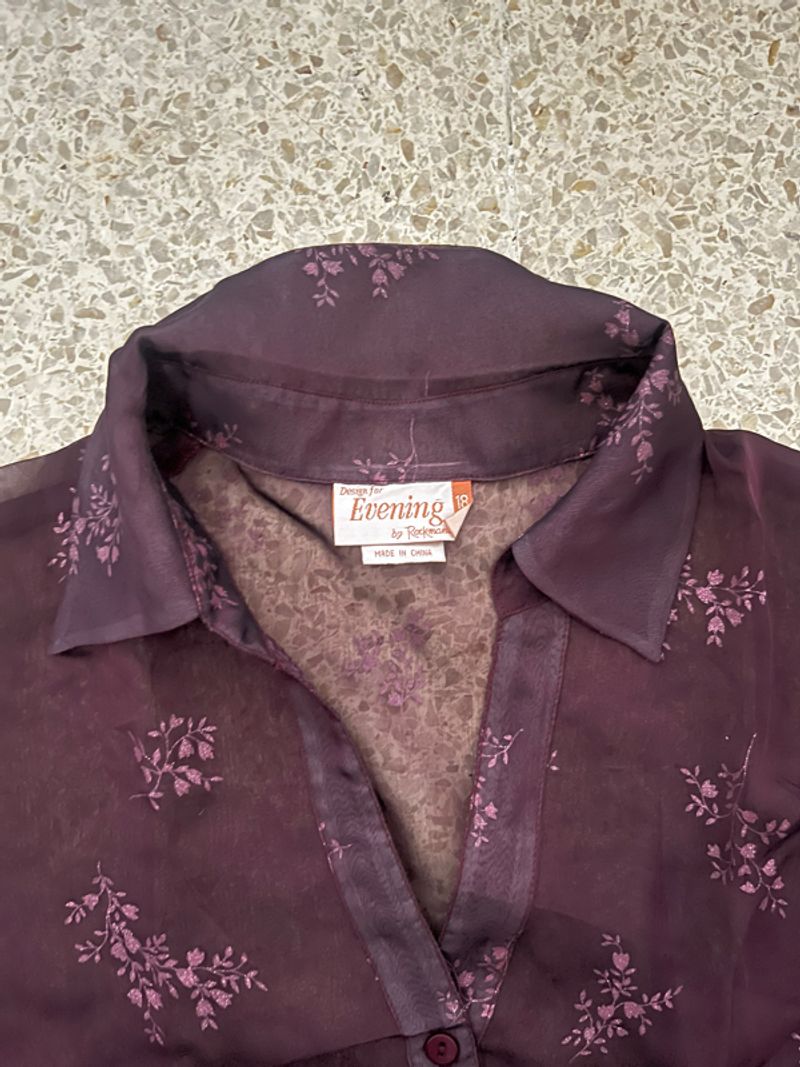 Sheer Dark Purple No Brand, foto 3