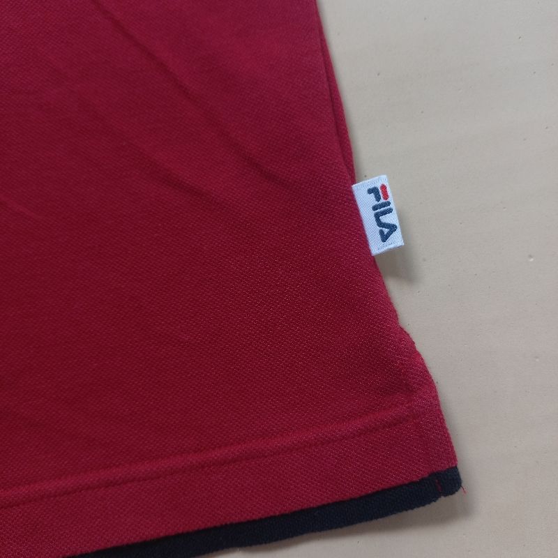 Fila Polo Shirt Red, foto 5