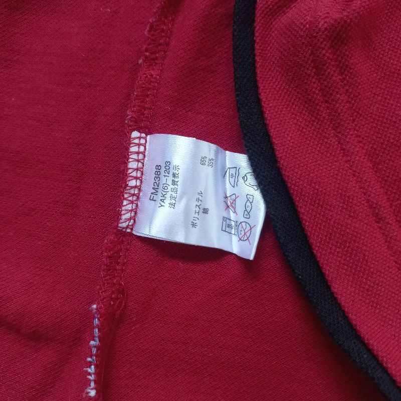 Fila Polo Shirt Red, foto 6