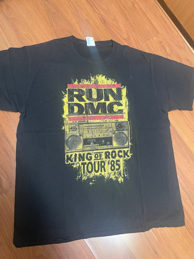Vintage RUN DMC Tour Tshirt, foto 2