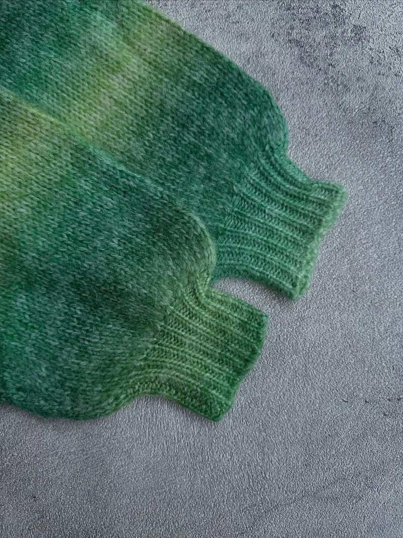Knitwear gradient striped patterned by Shein, foto 4