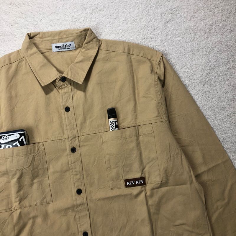 Long shirt 2 pocket by woilsin., foto 3