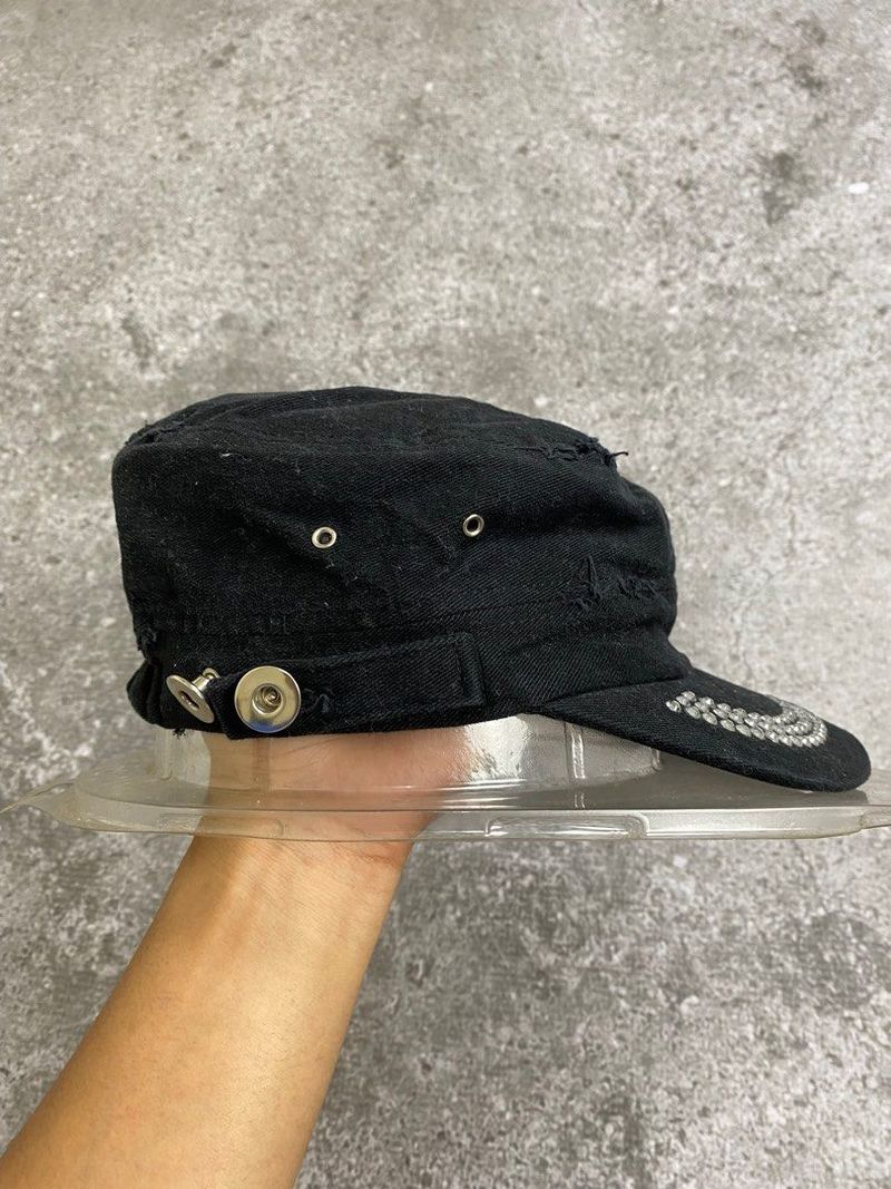 Egoist studded swarovski patrol cap, foto 5