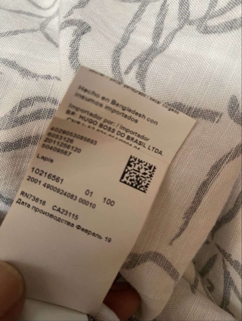 BOSS Linen Pocket Shirt, foto 5