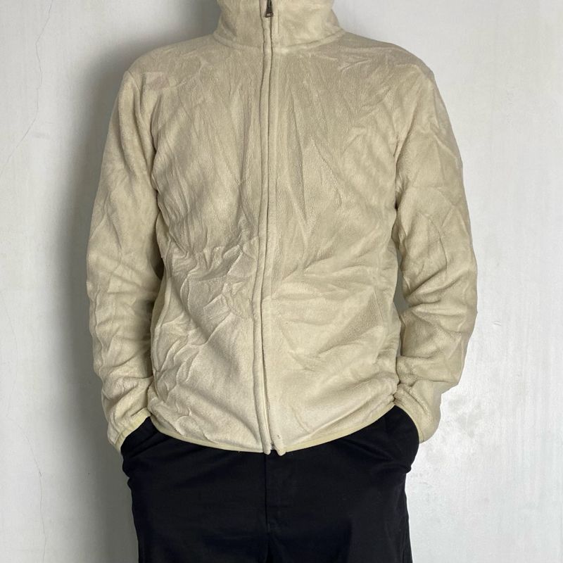 UNIQLO FLEECE FULL ZIP ( CREAM ), foto 2