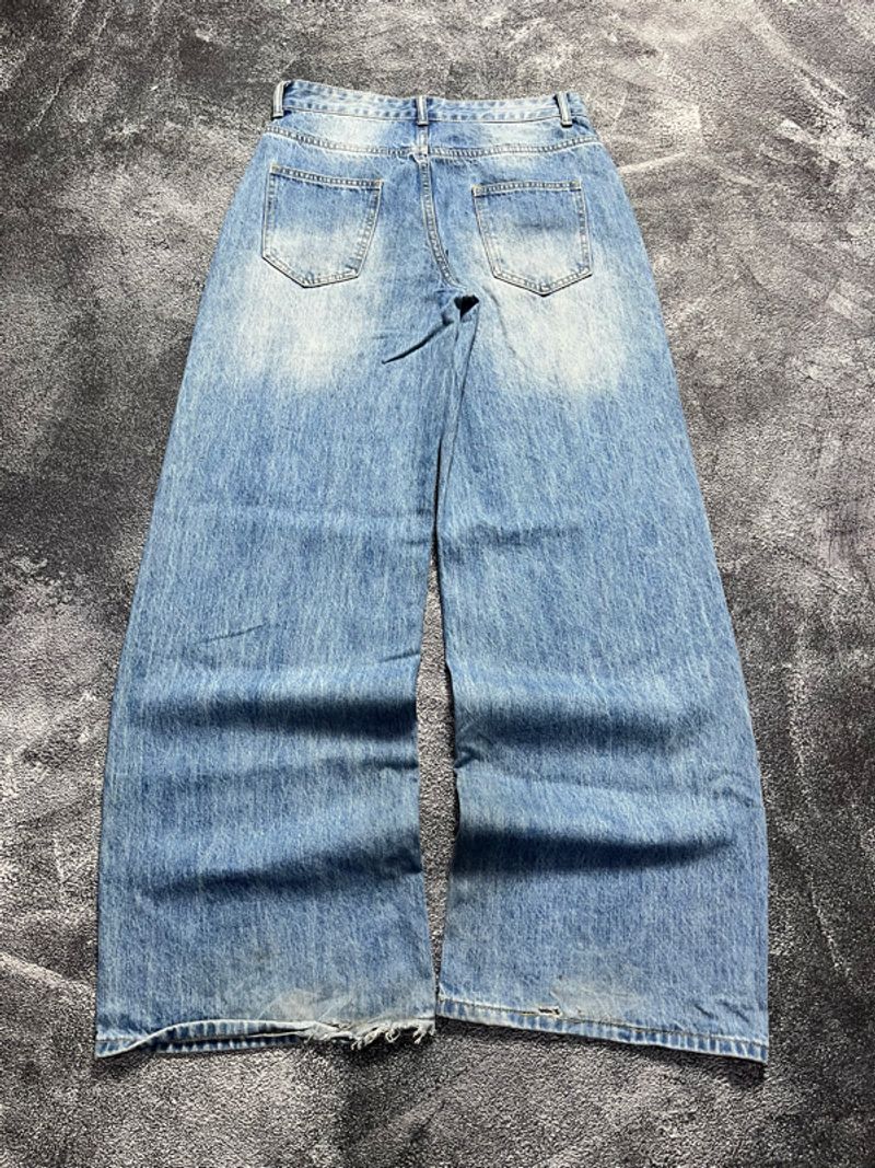 Blue wash Baggy jeans, foto 5