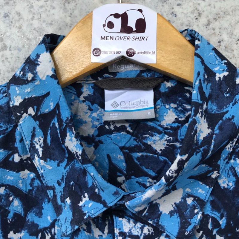Kemeja Linen Columbia, foto 3