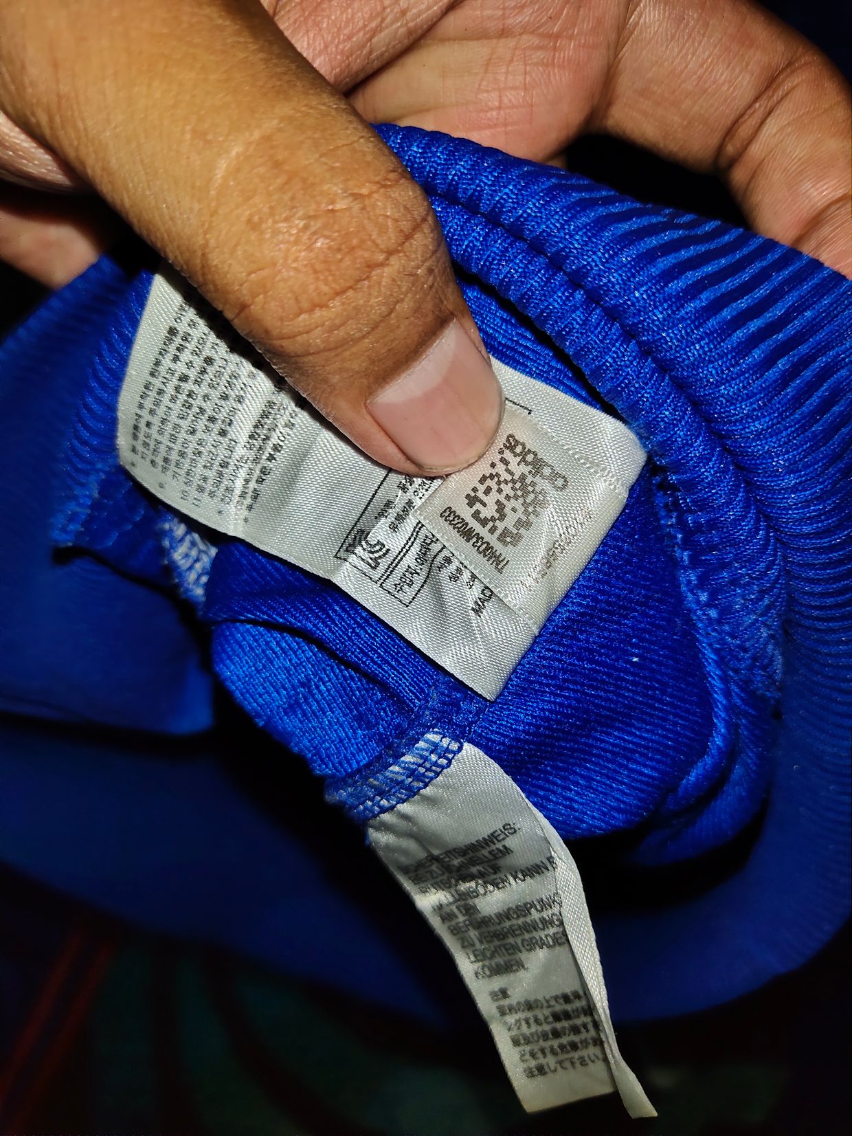 Adidas Casual Track jacket Pria blue, foto 4