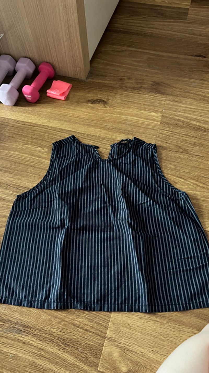 Blouse navy stripe, foto 2