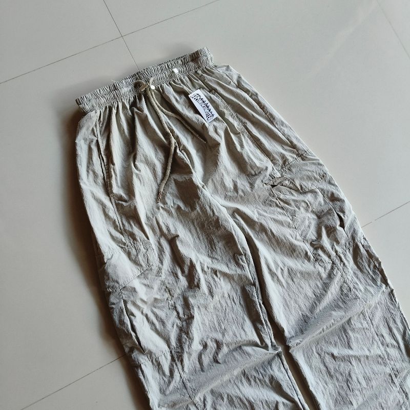 Y2K baggy cargo nylon pants, foto 3