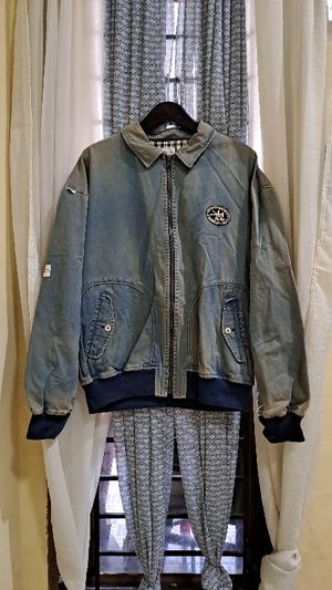 Jaket bomber denim