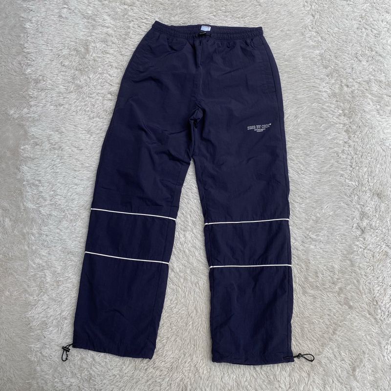 Oioi Contrast Side Pie Solid Color Full Length Pants, foto 5