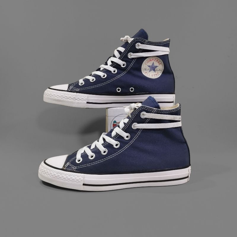Sepatu Converse CTAS Hi Navy, foto 3