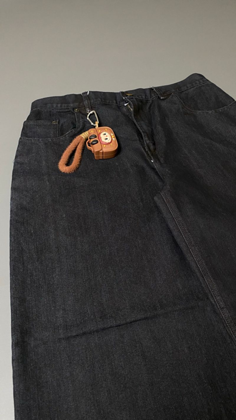 BAGGY JEANS RAW BLACK, foto 2
