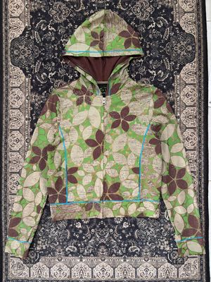 Custo Barcelona Repainted All Over Print Zipper Hoodie