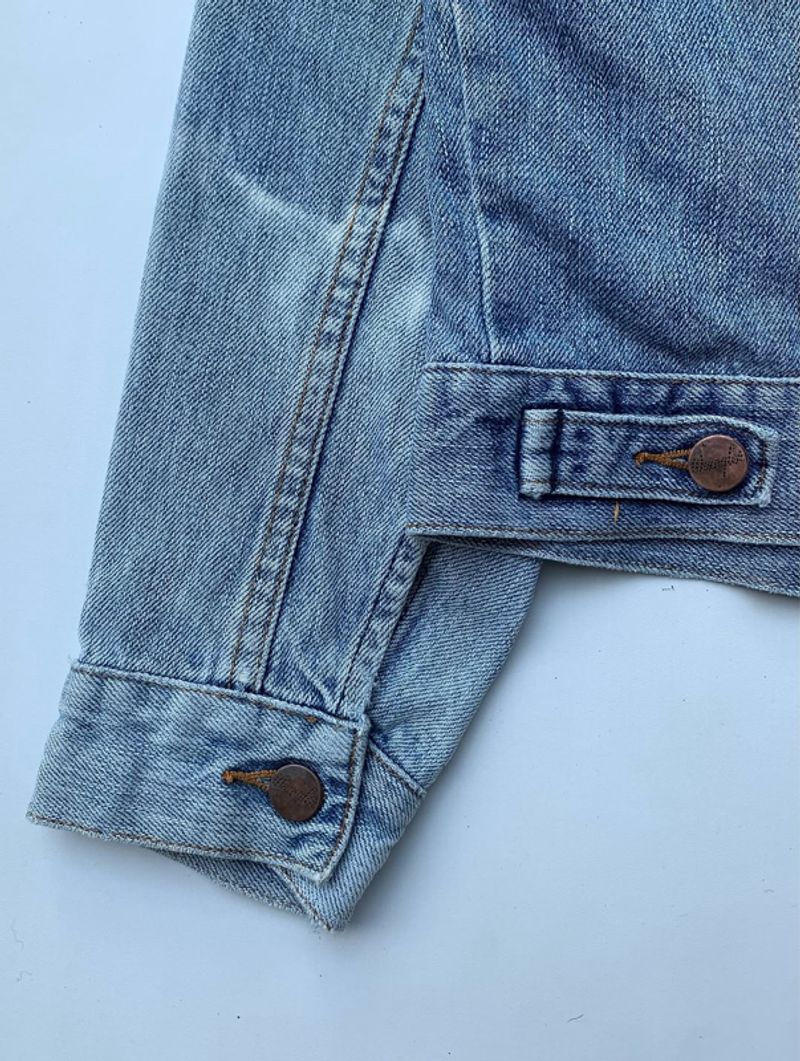 wrangler type 3 trucker denim jacket, foto 6