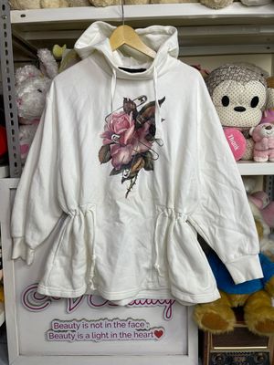 sweater hoodie GU x Undercover size M (-)apa adanya
