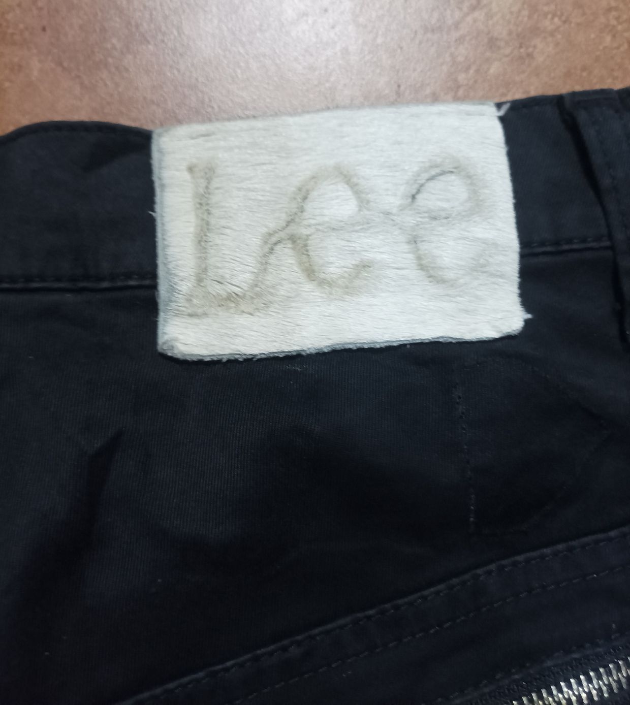 Lee Biker Jeans Pria black, foto 7