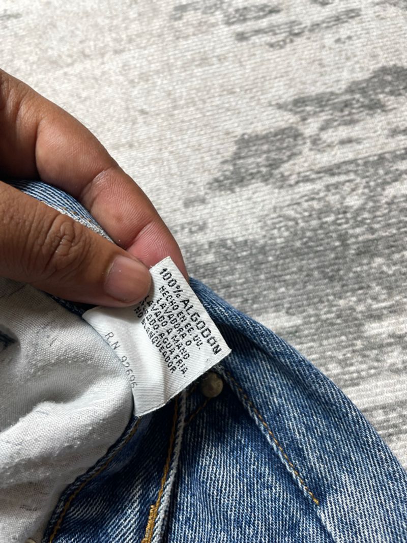 Y2k sergio tacchini jeans jorts pants, foto 8