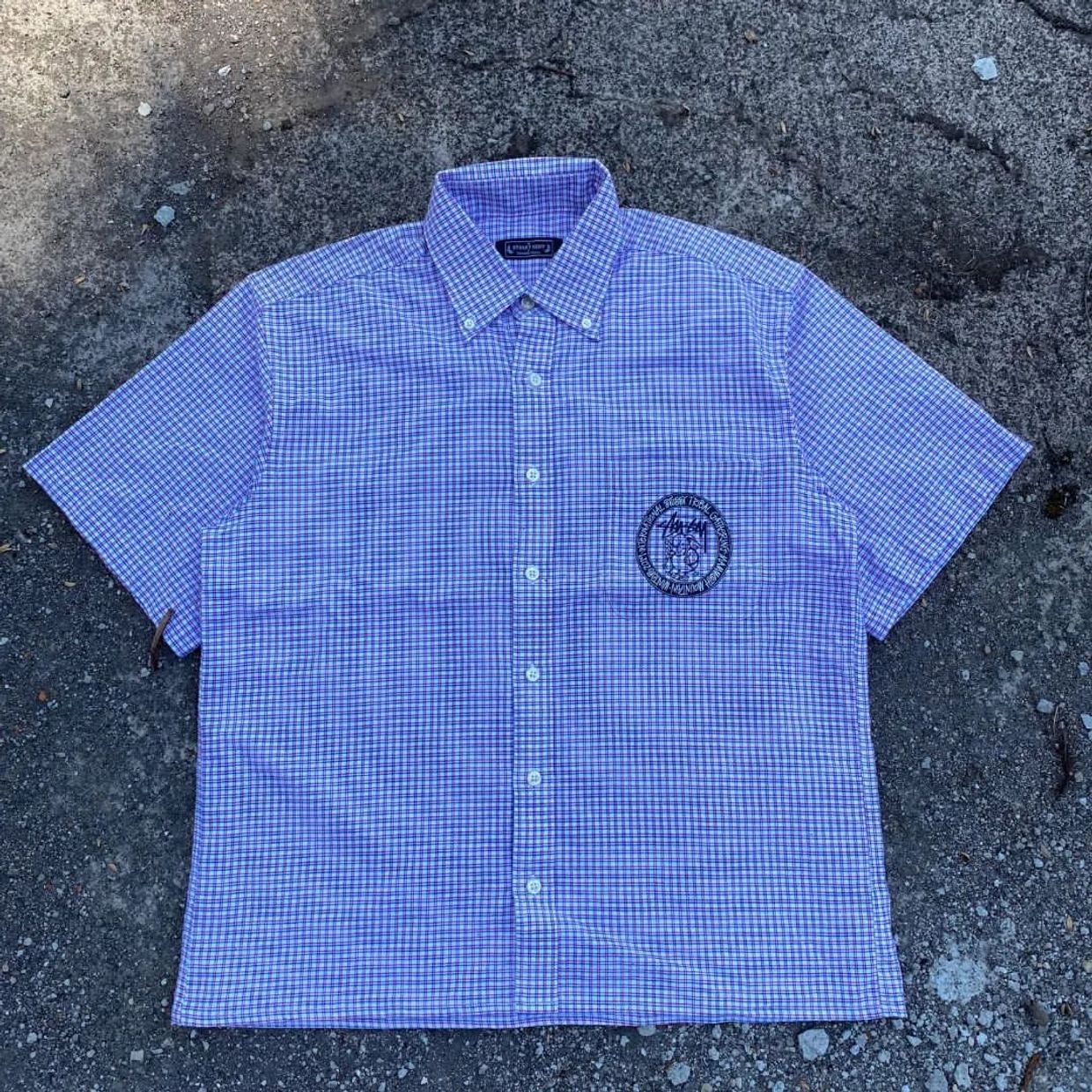 Y2K Casual shirt Pria white, foto 4