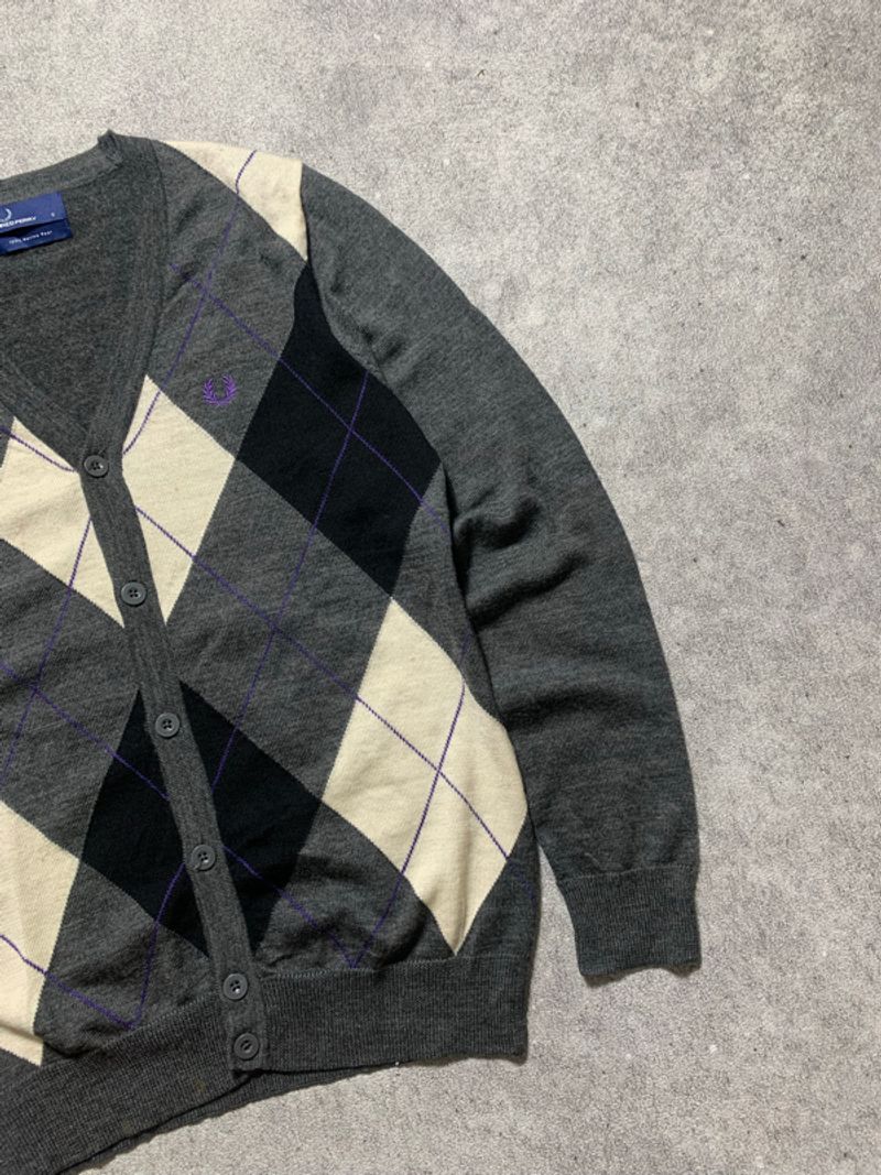 Fred Perry Argyle Men's Cardigan, foto 3