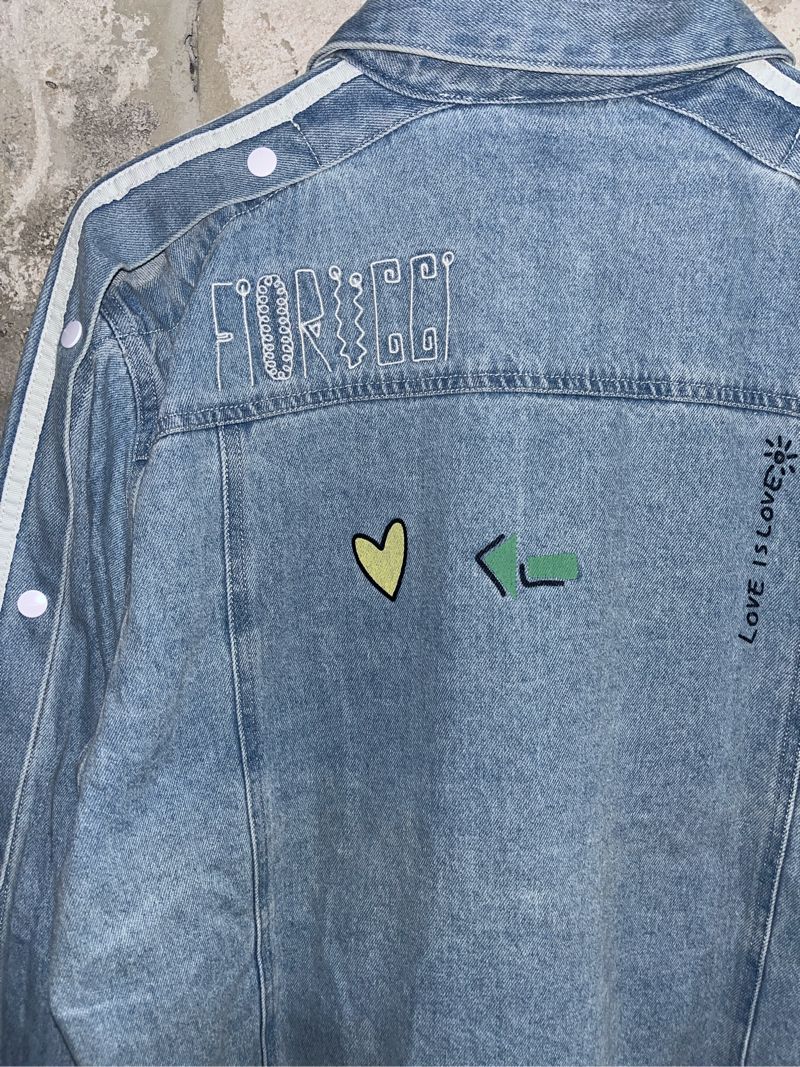 Adidas x fiorucci Denim jacket, foto 7