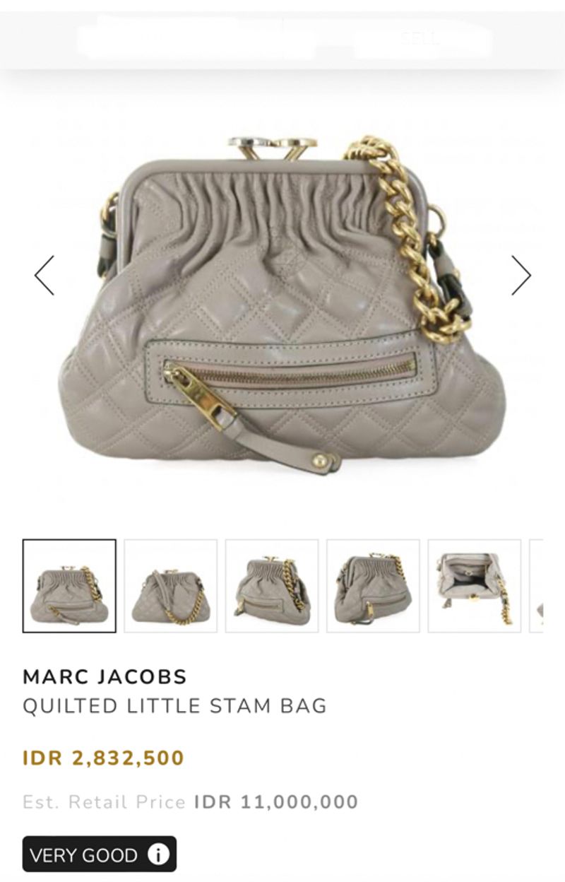 Marc Jacobs quilted little stam bag, foto 8