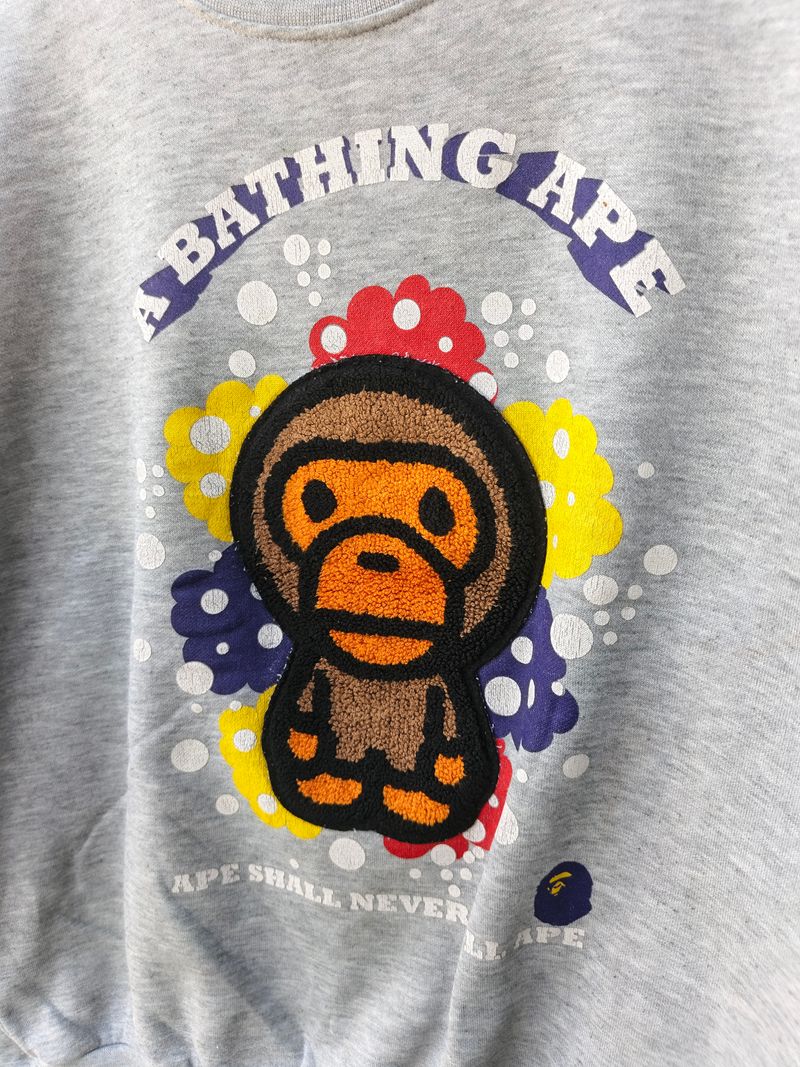 CREWNECK BAPE X BABY MILO, foto 5